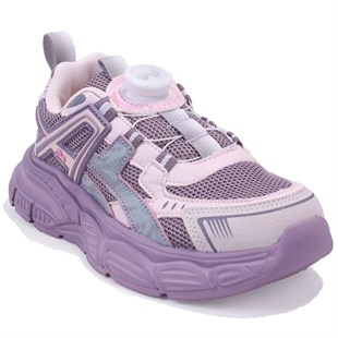 Marco Kids 05-26Y516 Pembe Mor Ortopedik Günlük Kız Çocuk Spor Ayakkabı