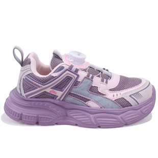 Marco Kids 05-26Y516 Pembe Mor Ortopedik Günlük Kız Çocuk Spor Ayakkabı