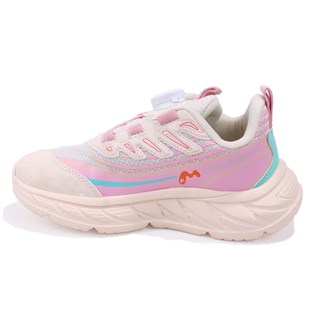 Marco Kids 05-26Y518 Bej Pembe Ortopedik Günlük Kız Çocuk Spor Ayakkabı