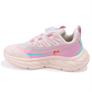 Marco Kids 05-26Y518 Bej Pembe Ortopedik Günlük Kız Çocuk Spor Ayakkabı