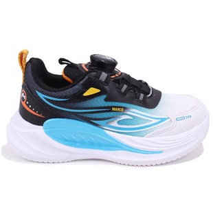 Marco Kids 05-26Y530 Beyaz Siyah Ortopedik Günlük Erkek Çocuk Spor Ayakkabı