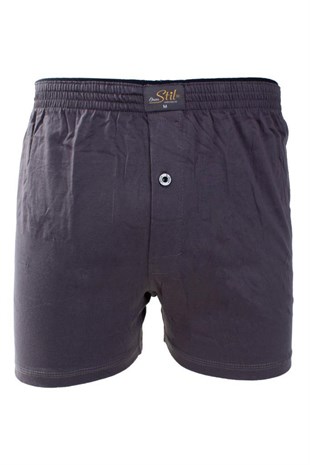 ÖREN STİL 44-7000 ANTRASİT 4LÜ PAKET ERKEK  HAVLU BEL PAMUKLU BOXER