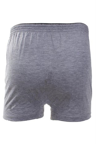 ÖREN STİL 44-7000 GRİ 4LÜ PAKET ERKEK  HAVLU BEL PAMUKLU BOXER