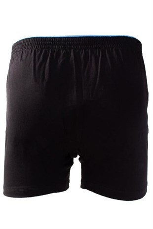 ÖREN STİL 44-7000 SİYAH 4LÜ PAKET ERKEK  HAVLU BEL PAMUKLU BOXER