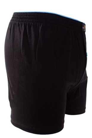 ÖREN STİL 44-7000 SİYAH 4LÜ PAKET ERKEK  HAVLU BEL PAMUKLU BOXER