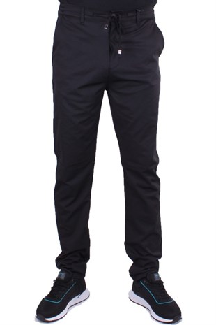 Twister Crespo 794 Siyah Normal Bel Dar Paça Erkek Kanvas Pantolon