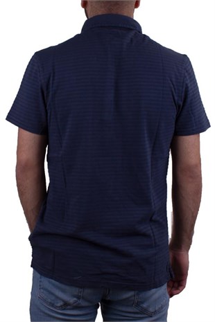 Twister Jeans 2214 Lacivert Polo Yaka Erkek T-Shirt