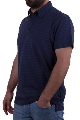 Twister Jeans 2214 Lacivert Polo Yaka Erkek T-Shirt