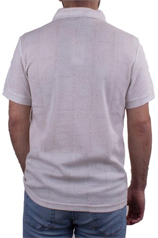 Twister Jeans 2276 Bej Polo Yaka Erkek T-Shirt