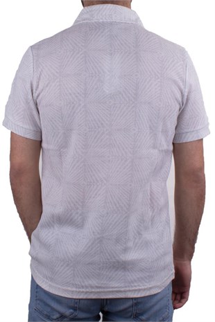 Twister Jeans 2276 Gri Polo Yaka Erkek T-Shirt