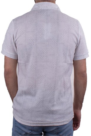 Twister Jeans 2276 Gri Polo Yaka Erkek T-Shirt