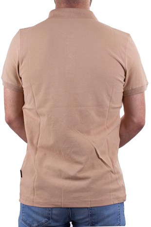 Twister Jeans 2277 Bej Polo Yaka Erkek T-Shirt