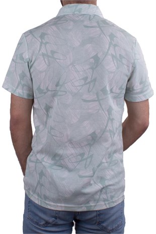 Twister Jeans 2278 Yeşil Polo Yaka Erkek T-Shirt