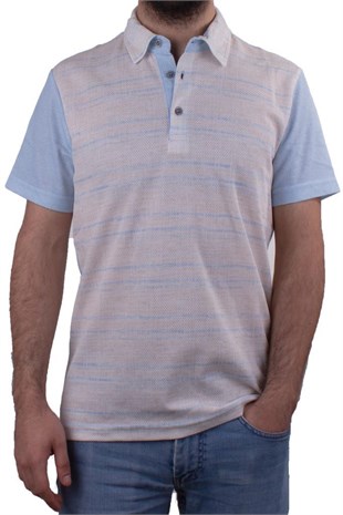 Twister Jeans 2281 Mavi Polo Yaka Erkek T-Shirt