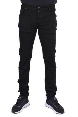 Twister Panama 731-01 Siyah Düşük Bel Dar Paça Erkek Jeans Pantolon