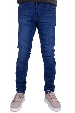 Twister Panama 745 Mavi Düşük Bel Dar Paça Erkek Jeans Pantolon