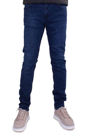 Twister Panama 747 Lacivert Düşük Bel Dar Paça Erkek Jeans Pantolon