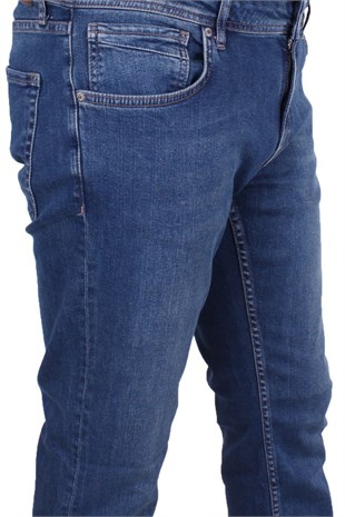 Twister Panama 761-01 Lacivert Düşük Bel Dar Paça Erkek Jeans Pantolon