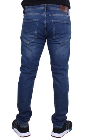 Twister Panama 761-01 Lacivert Düşük Bel Dar Paça Erkek Jeans Pantolon