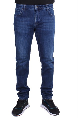 Twister Panama 767-02 Lacivert Düşük Bel Dar Paça Erkek Jeans Pantolon