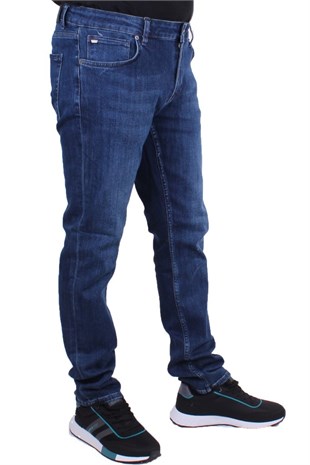 Twister Panama 767-02 Lacivert Düşük Bel Dar Paça Erkek Jeans Pantolon