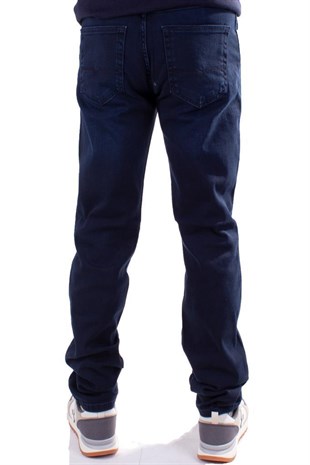 Twister Vegas 132-282 Lacivert Yüksek Bel Rahat Paça Erkek Jeans Pantolon
