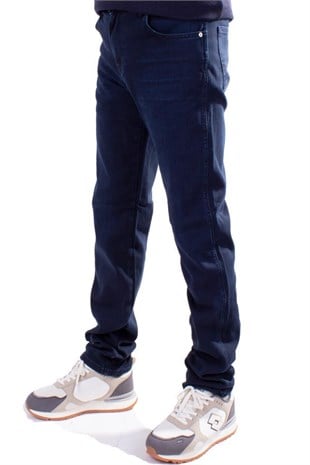 Twister Vegas 132-282 Lacivert Yüksek Bel Rahat Paça Erkek Jeans Pantolon