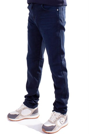 Twister Vegas 132-282 Lacivert Yüksek Bel Rahat Paça Erkek Jeans Pantolon