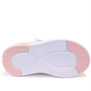 Vicco Babil 346P26Y130 Beyaz Pembe Ortopedik Günlük Işıklı  Kız Çocuk Spor Ayakkabı