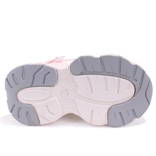 Vicco Bandi 346P26Y154 Pudra Günlük Ortopedik Işıklı Kız Çocuk Spor Ayakkabı