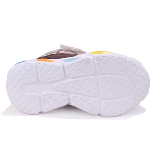 Vicco David 946P25K420 Bej Ortopedik Günlük Işıklı Erkek Çocuk Spor Bot