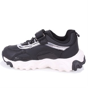 Vicco Dream 346F25K210 Siyah Ortopedik Günlük Kız Çocuk Spor Ayakkabı