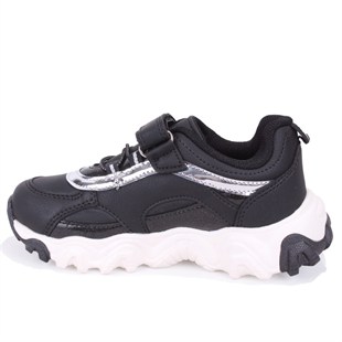 Vicco Dream 346F25K210 Siyah Ortopedik Günlük Kız Çocuk Spor Ayakkabı
