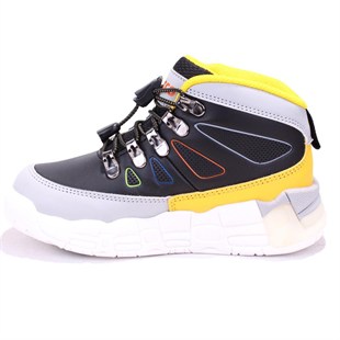 Vicco Ellen 946F24K417 Siyah Ortopedik Günlük Işıklı Erkek Çocuk Spor Bot