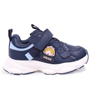 Vicco Filika 346P26K128 Lacivert Ortopedik Günlük Erkek Çocuk Spor Ayakkabı