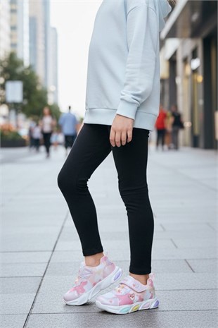 Vicco Gelato 346P25Y177 Pudra Ortopedik Günlük Kız Çocuk Spor Ayakkabı