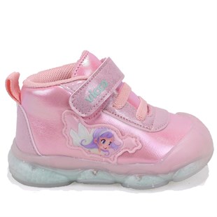 Vicco Gemini 946B25K445 Pudra Ortopedik Işıklı Kız Bebe Spor Bot