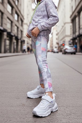 Vicco Hack 346F26Y136 Beyaz Günlük Ortopedik Kız Çocuk Spor Ayakkabı