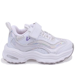 Vicco Hack 346F26Y136 Beyaz Günlük Ortopedik Kız Çocuk Spor Ayakkabı