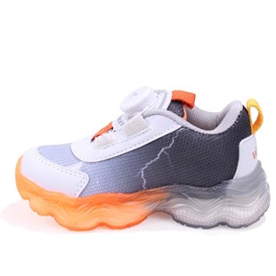 Vicco Kripton 346B26Y107 Gri Ortopedik Günlük Işıklı  Erkek Çocuk Spor Ayakkabı
