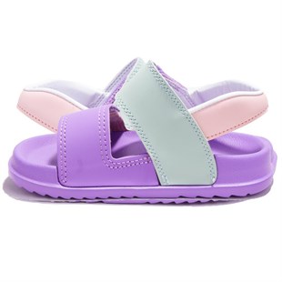 Vicco Krixi 321F23Y252 Lila Ortopedik Günlük Kız Çocuk Spor Sandalet