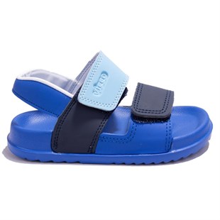 Vicco Krixi 321F23Y252 Mavi Ortopedik Günlük Erkek Çocuk Spor Sandalet