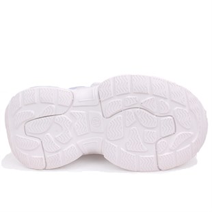 Vicco Lara 346F26K124 Beyaz Ortopedik Kız Çocuk Spor Ayakkabı