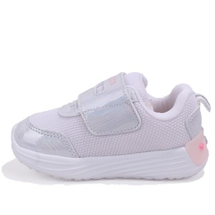 Vicco Meli 346B26Y103 Beyaz Ortopedik Günlük Işıklı Kız Çocuk Spor Ayakkabı