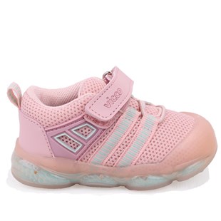 Vicco Orante 346E24Y150 Pembe Işıklı Ortopedik Günlük Kız Çocuk Spor Ayakkabı