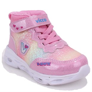Vicco Poni 946B25K430 Pembe Ortopedik Günlük Kız Çocuk Spor Bot