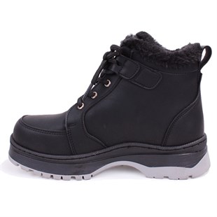 Vicco Punto 946F25K433 Siyah Ortopedik Günlük Kız Çocuk Spor Bot