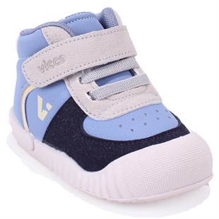 Vicco Soli II 946E25K402 Mavi Ortopedik Erkek Bebe Spor Bot