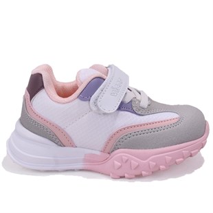 Vicco Surf 346B25K253 Beyaz Ortopedik  Günlük Kız Çocuk Spor Ayakkabı