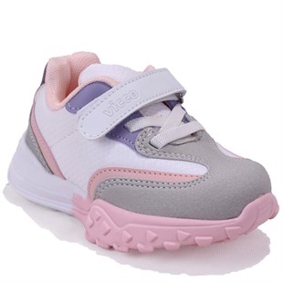 Vicco Surf 346B25K253 Beyaz Ortopedik  Günlük Kız Çocuk Spor Ayakkabı